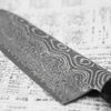 Kanetsune Namishibuki SG-2 Nóż Santoku 18 cm + Saya