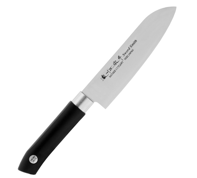 Satake Sword Smith Nóż Mini Santoku 15 cm