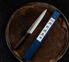 Hideo Kitaoka Shirogami Black Oktagon Nóż Yanagi 21 cm