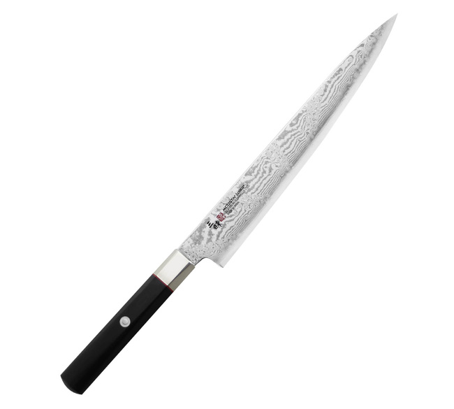 Mcusta Zanmai VG-10 Splash Nóż Sujihiki 24 cm
