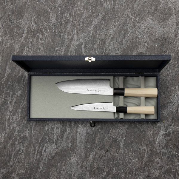 Tojiro Shippu Zestaw Uniwersalny 13 cm + Santoku 16,5 cm