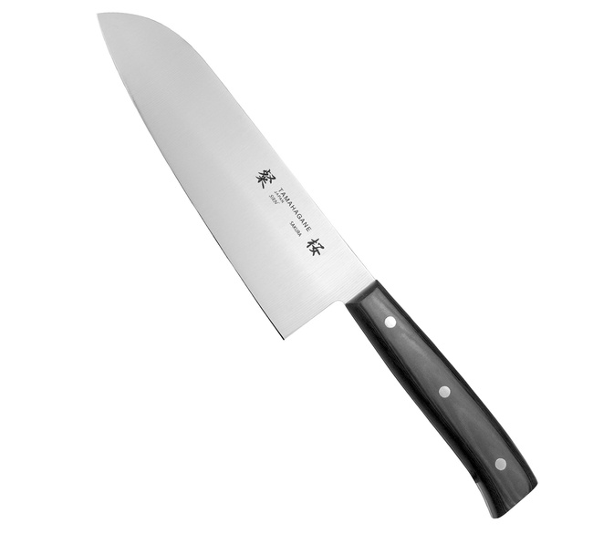 Tamahagane Sakura AUS-6A Nóż Santoku 17,5 cm