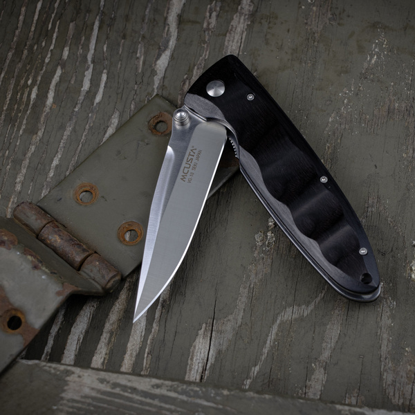 Mcusta Classic Wave Black Pakka VG-10 8cm
