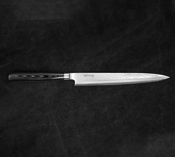 Tamahagane Tsubame Black VG-5 Nóż Sashimi 24 cm