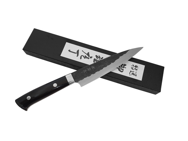 Takeshi Saji Aogami Super Ręcznie kuty nóż uniwersalny 15 cm