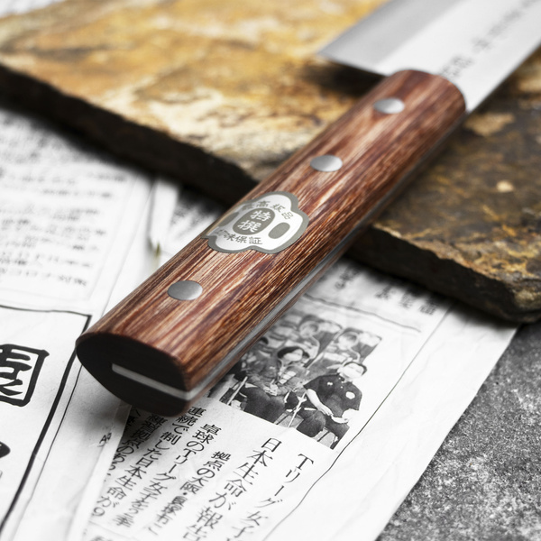 Kanetsune 1000 Shiro-2/SS Nóż Santoku 16,5 cm