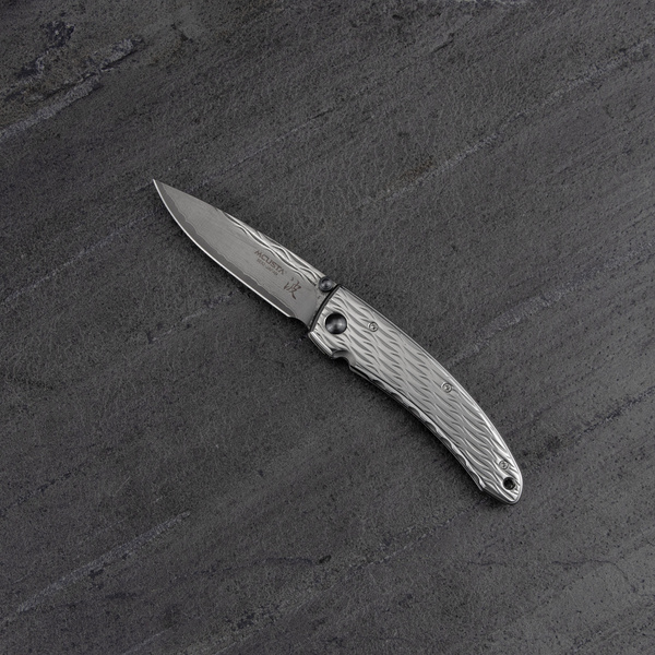 Mcusta Nami Small Damascus VG-10 Damascus 7 cm