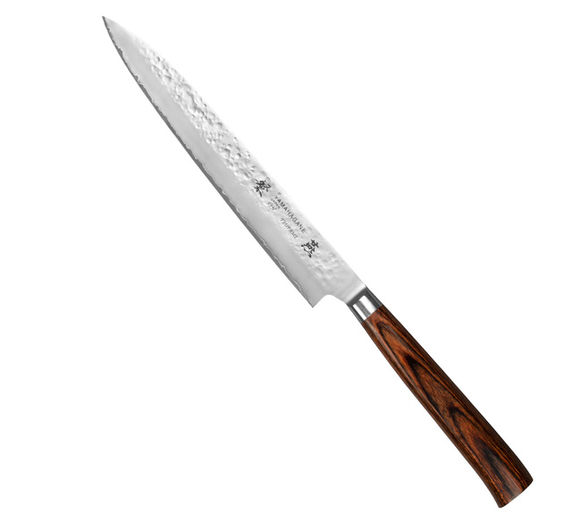 Tamahagane Tsubame Brown VG-5 Nóż Sashimi 21 cm