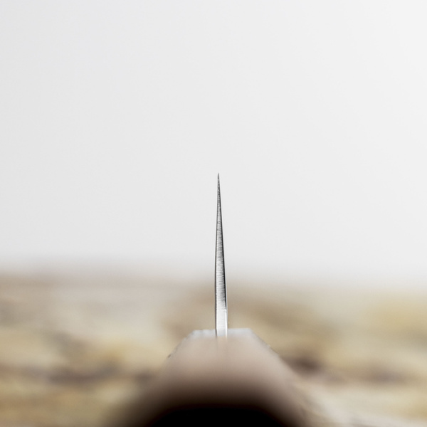 Sakai Takayuki Urushi VG-10 Kokushin Nóż Kengata 16 cm