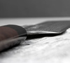 Hideo Kitaoka Shirogami Satin Damascus Nóż Usuba 18 cm