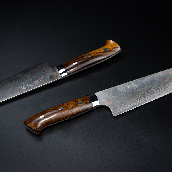 Takeshi Saji IW Aogami#2 Color Nóż Szefa kuchni 21 cm