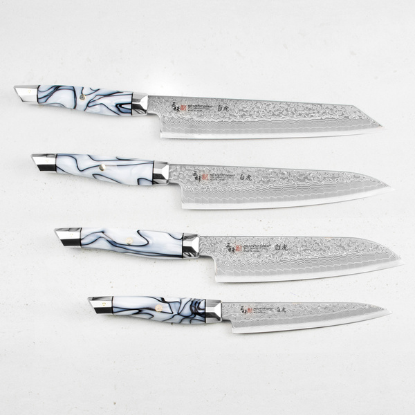 Mcusta Limited "White Tiger" zestaw 4 noży