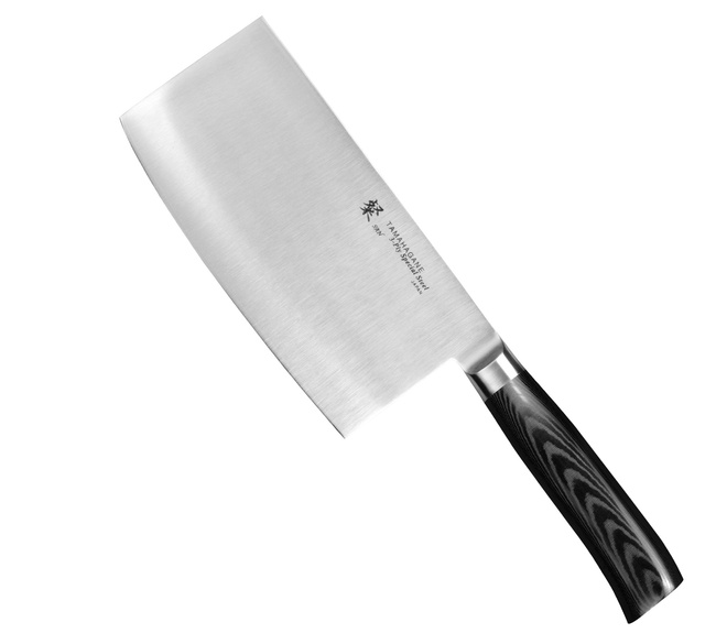 Tamahagane SAN Black VG-5 Nóż Chiński do siekania 18 cm
