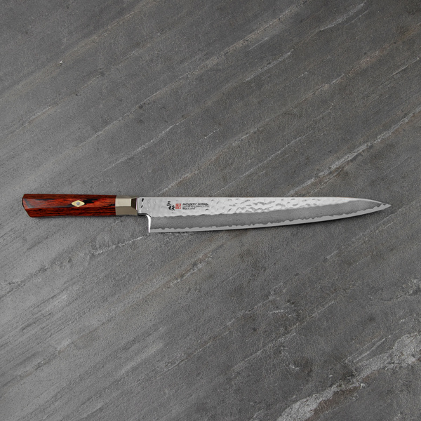 Mcusta Zanmai VG-10 Hammered Nóż Sujihiki 27 cm Supreme