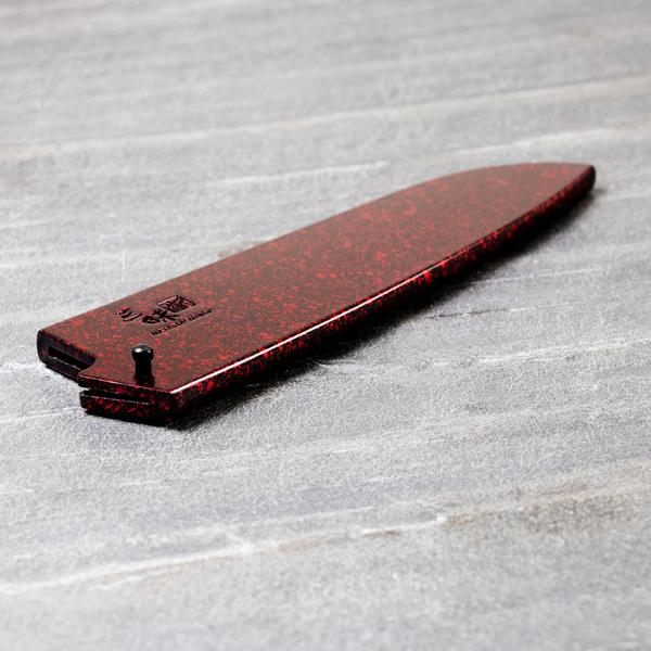 Drewniany pokrowiec "Saya" na nóż Santoku 18cm