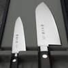 Tojiro DP37 Nóż Santoku 17 cm + Uniwersalny 12 cm