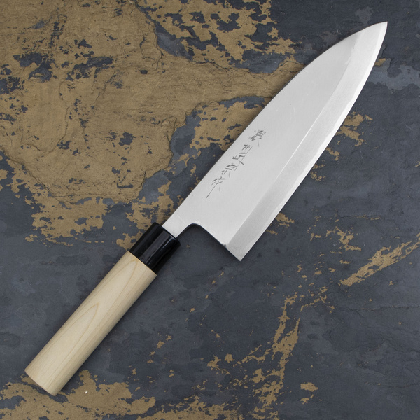 Satake Cutlery Mfg Shirogami#2 PRO Nóż Deba 21 cm