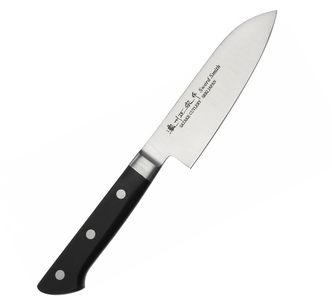 Satake Satoru Nóż uniwersalny Santoku 13,5 cm