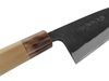 Hideo Kitaoka Nóż Shirogami Black Deba 18 cm