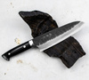 Takeshi Saji Aogami Super Ręcznie kuty nóż Santoku 18 cm