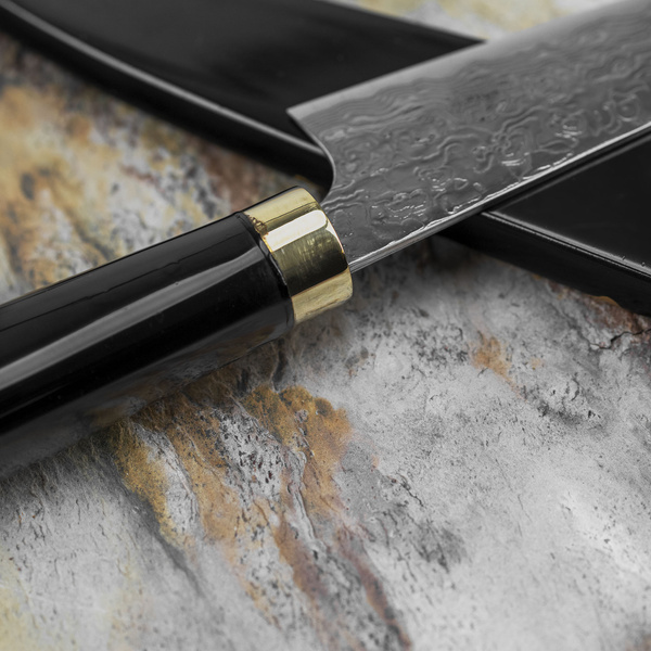 Takeshi Saji Art Fujin Raijin R-2 Nóż uniwersalny 13 cm + Saya