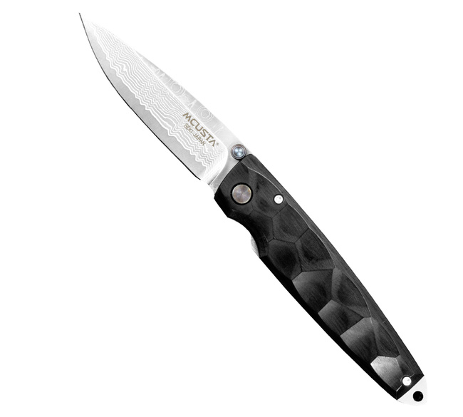 Mcusta Shinra Emotion 2 Black Pakka Damascus VG-10 6,5 cm