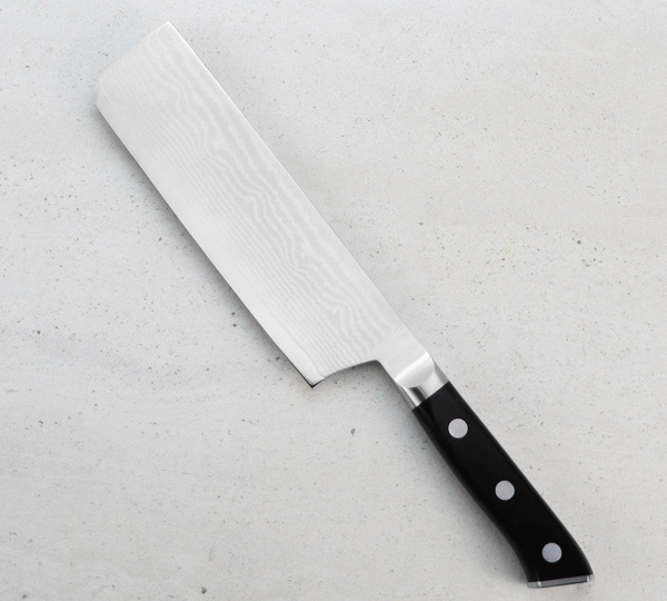 Mcusta Zanmai Classic Damascus VG-10 Pakka Nóż Nakiri 18 cm