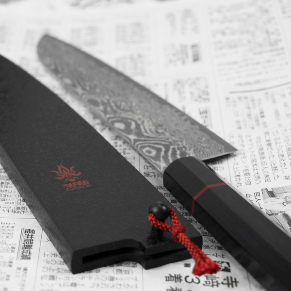 Kanetsune Namishibuki SG-2 Nóż Santoku 18 cm + Saya