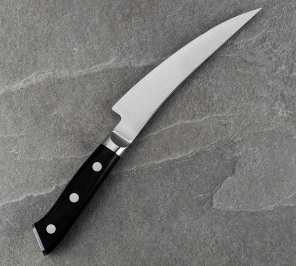 Mcusta Zanmai Classic Damascus VG-10 Pakka Nóż do wykrawania 16,5 cm