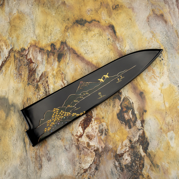 Takeshi Saji Art Fuji Unique R-2 Nóż Szefa kuchni 21 cm + Saya