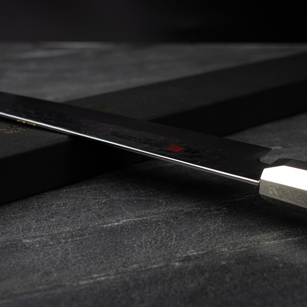 Mcusta Zanmai VG-10 Pro Zebra Nóż Nakiri 16,5 cm