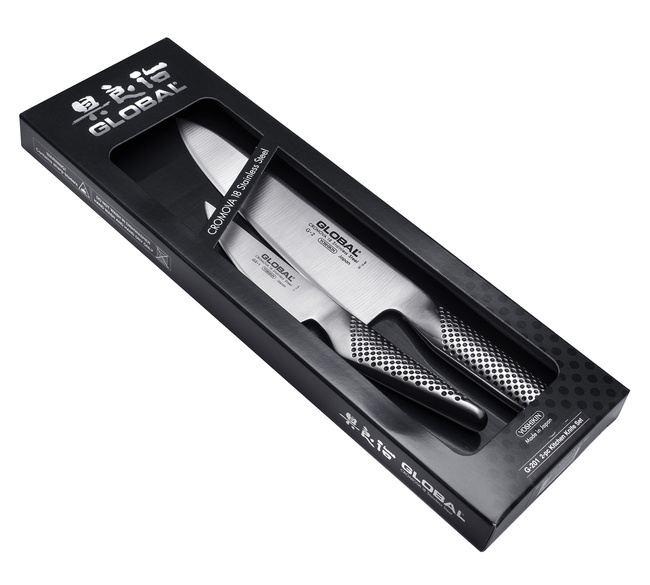 Zestaw 2 noży: G-2 + GS-1 | Global