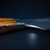 Takeshi Saji IW Aogami#2 Color Nóż Santoku 18 cm