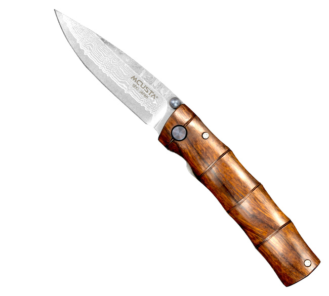 Mcusta Shinra Emotion Iron wood Damascus VG-10 6,5 cm