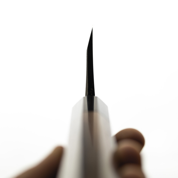 Hideo Kitaoka Shirogami#2 Satin Nóż Deba 18 cm