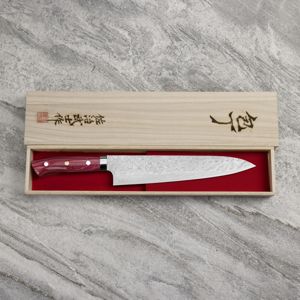 Takeshi Saji Red Turquoise R2 Nóż Szefa kuchni 24 cm