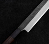 Hideo Kitaoka Shirogami Black Oktagon Nóż Yanagi 24 cm