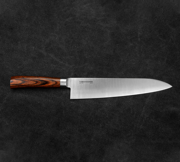 Tamahagane SAN Brown VG-5 Nóż Szefa 24 cm