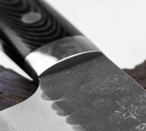 Takeshi Saji Aogami Super Ręcznie kuty nóż Santoku 18 cm