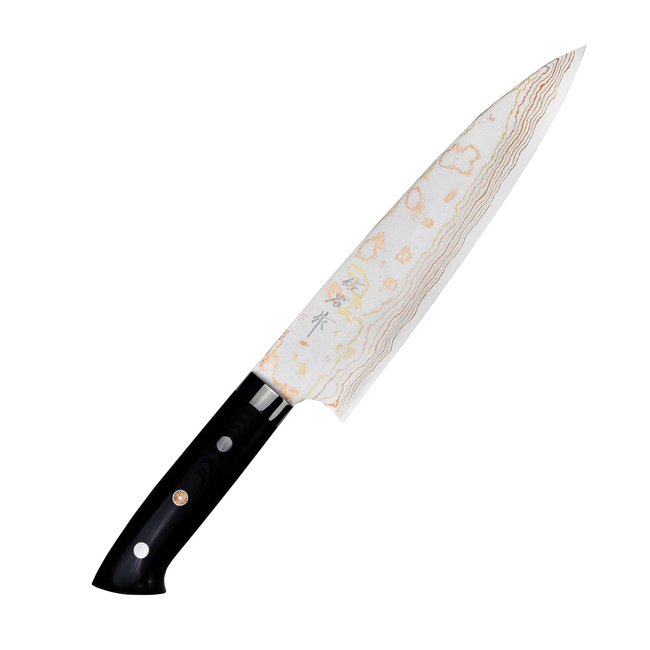 Takeshi Saji Blue Steel Nóż Szefa kuchni ręcznie kuty 21 cm