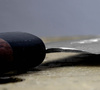 Hideo Kitaoka Shirogami Satin Damascus Nóż Usuba 16,5 cm
