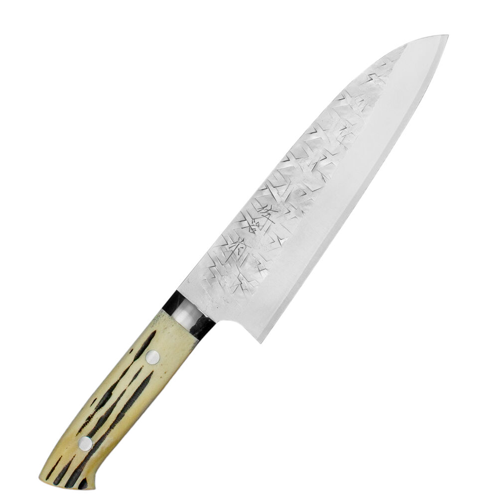 Takeshi SRS-13 Róg Jeleni Nóż Santoku 18cm