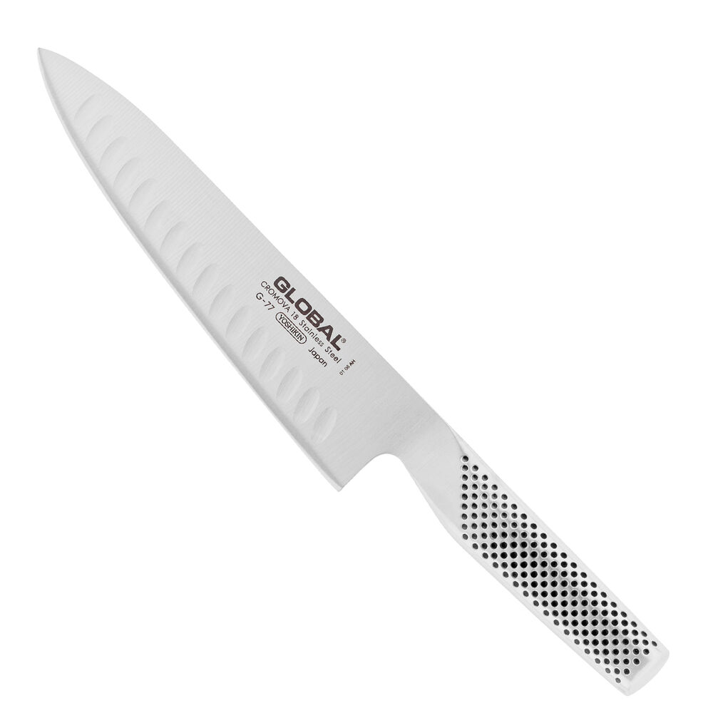 Nóż szefa kuchni 20cm, żłobiony NOWY | Global G-77