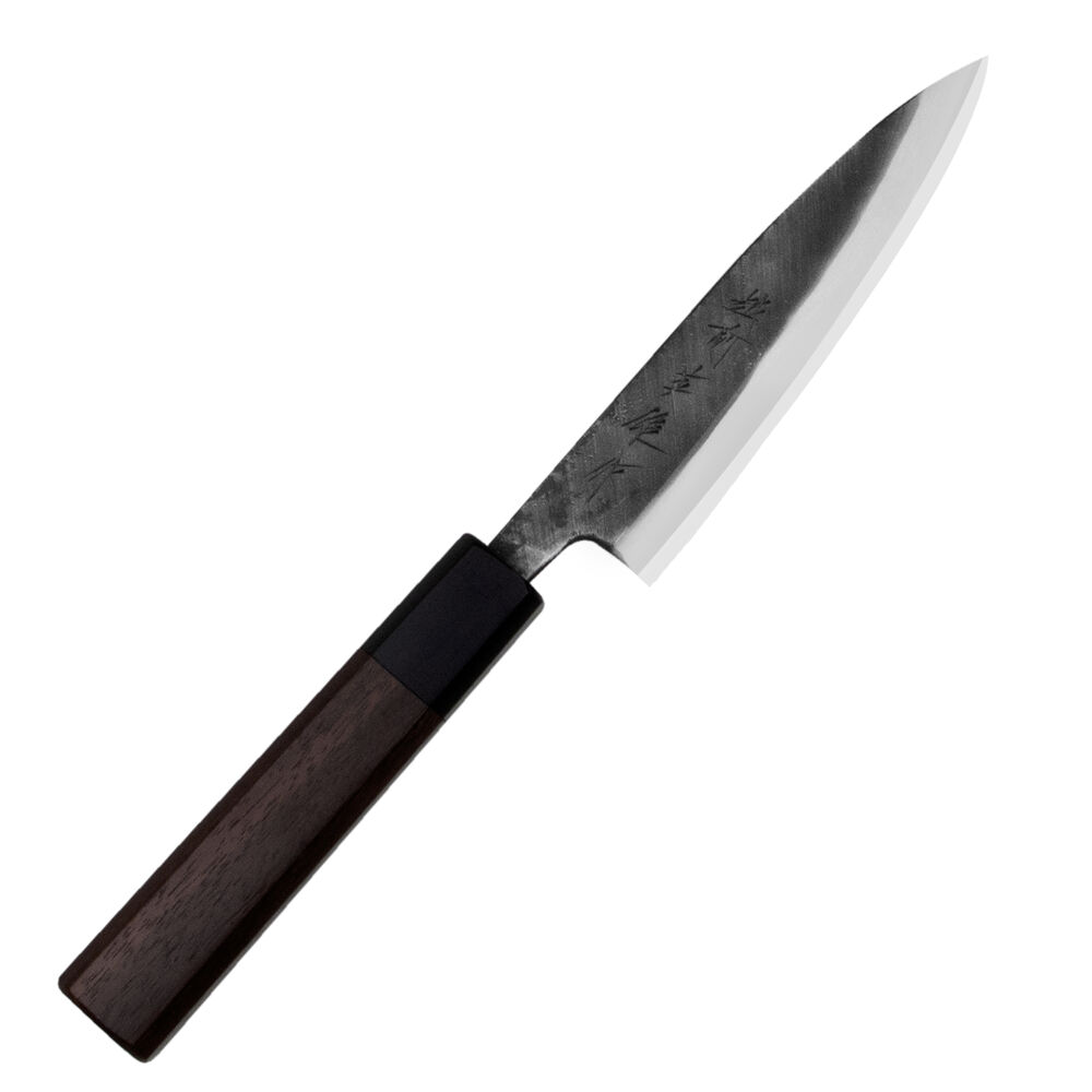 Hideo Kitaoka Shirogami Black Oktagon Nóż Kaisaki 12cm