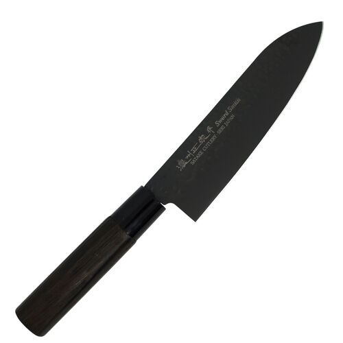 Satake Tsuhime Black Nóż Santoku 17 cm