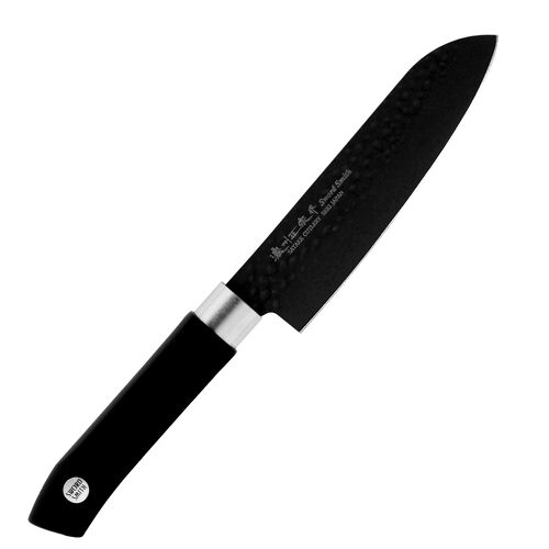 Satake Swordsmith Black Nóż Santoku 15cm
