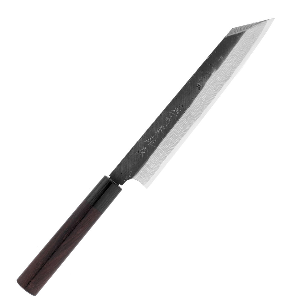 Hideo Kitaoka Nóż Shirogami Black Kiritsuke 21 cm