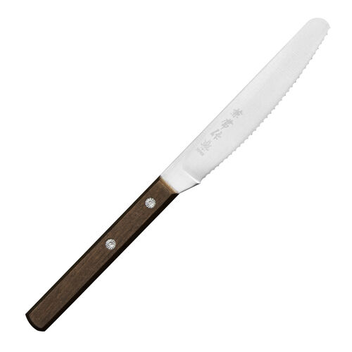Kanetsune AUS-8 Nóż kuchenny uniwersalny ząbkowany 11 cm