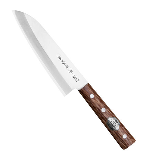Kanetsune 1000 Shiro-2/SS Nóż Santoku 16,5cm