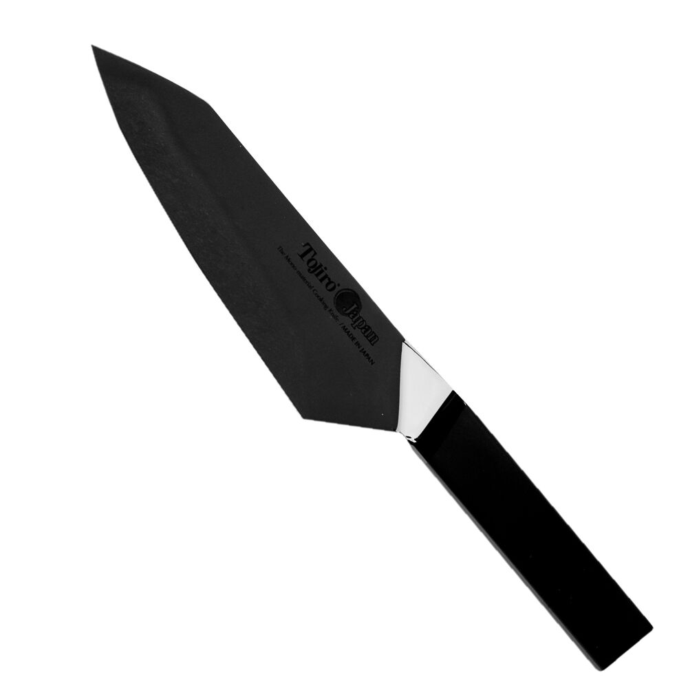 Tojiro Origami Black Polerowany Nóż Santoku 16,5cm